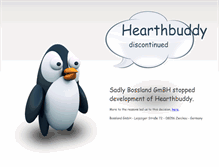 Tablet Screenshot of hearthbuddy.com